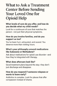 Questions to Ask Before Choosing Opioid Addiction Treatment
