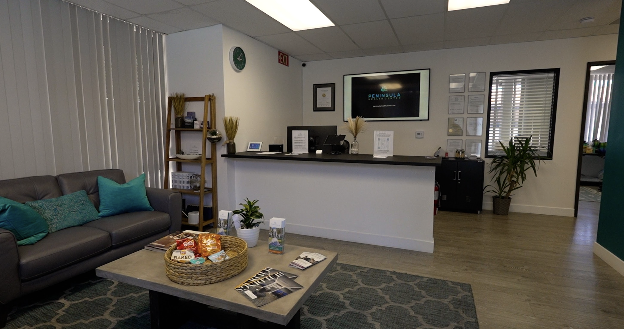 Interior photo of Prosperous Health's Peninsula location