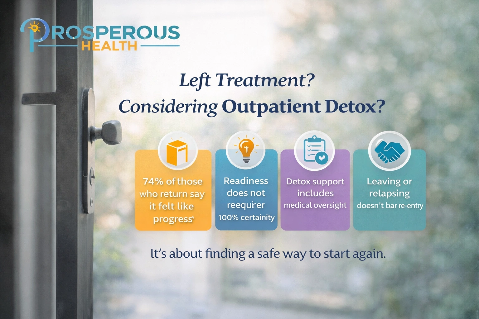 Detox, Restart Safely